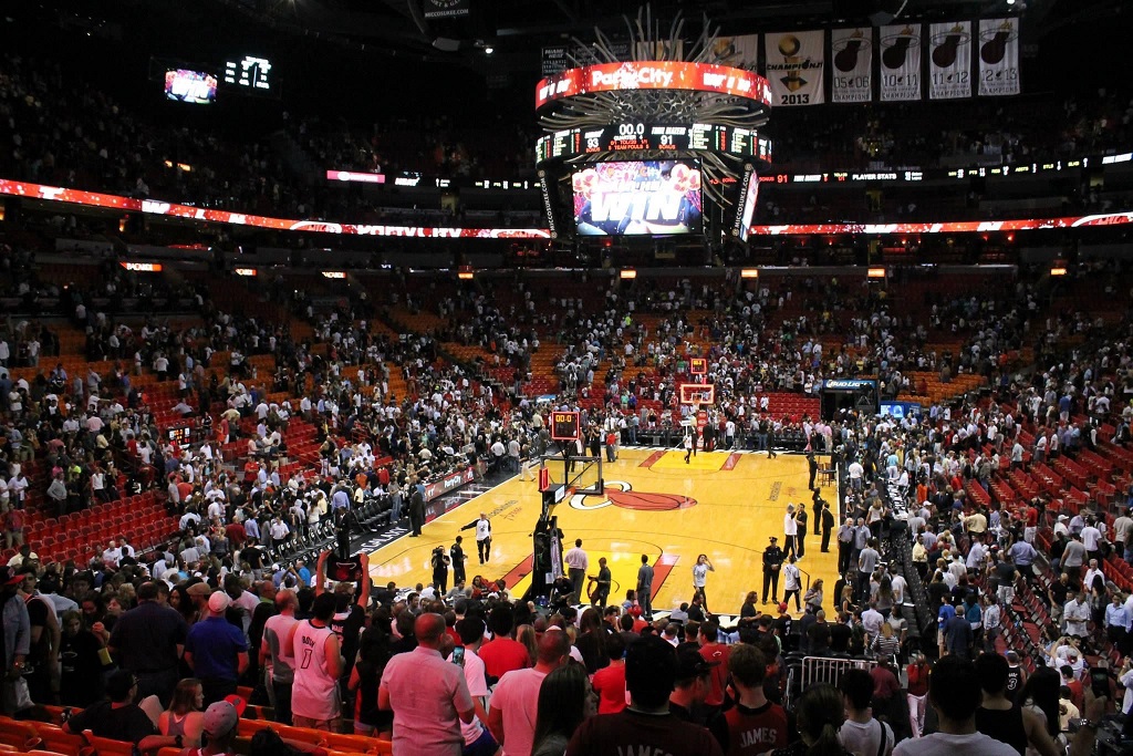 Miami Heat stadion in Miami, Florida