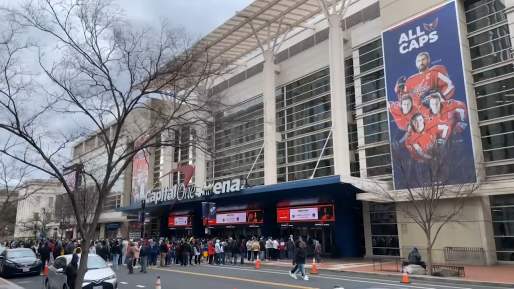 Bezoek een wedstrijd van de Washington Capitols!